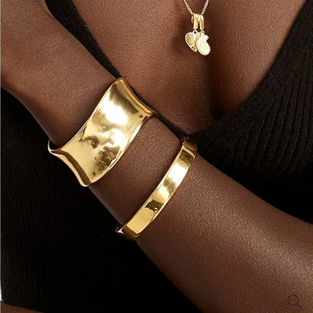 J. Crew Silver Hinge Bangle Bracelet NEW NWT